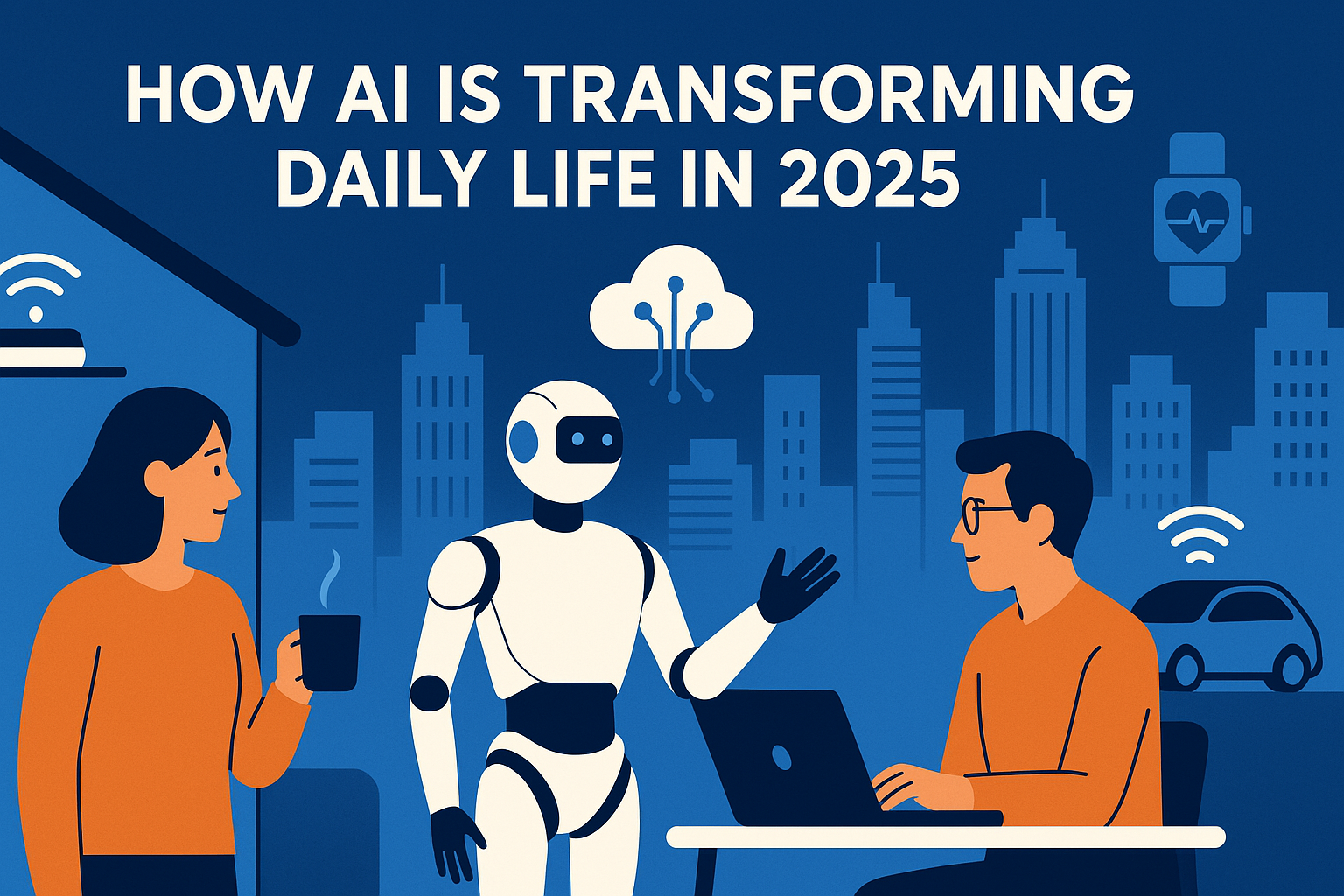 How AI is transforming daily life in 2025