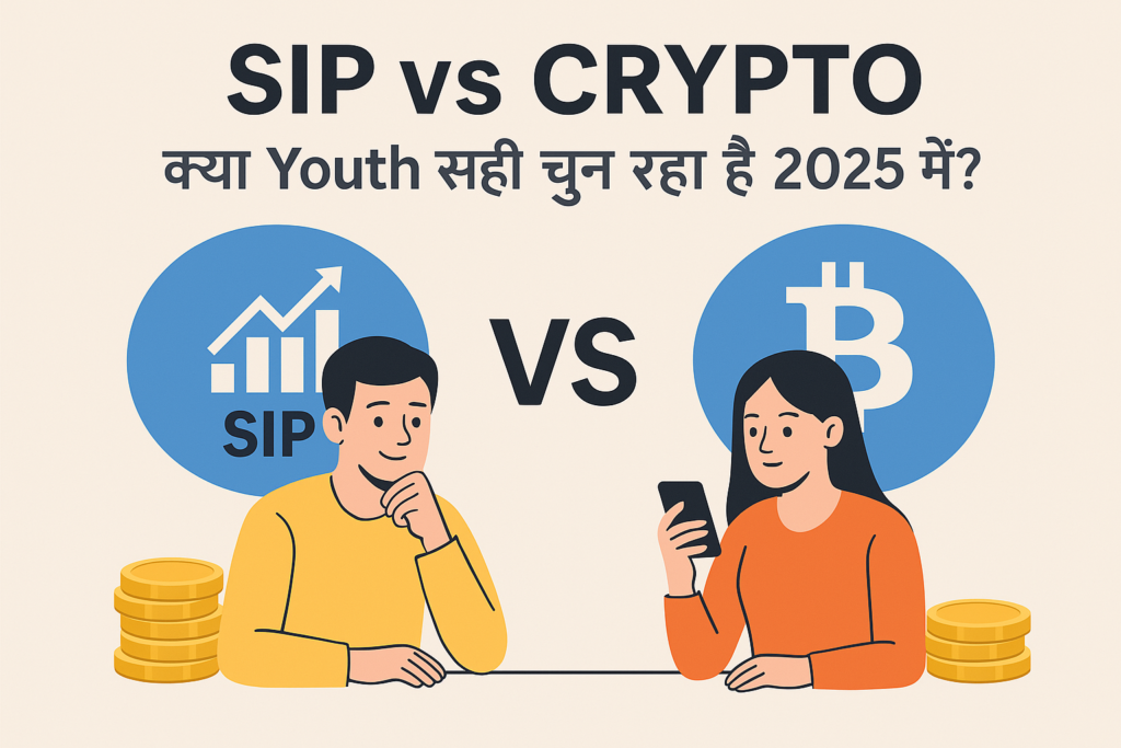 SIP vs Crypto investment 2025
